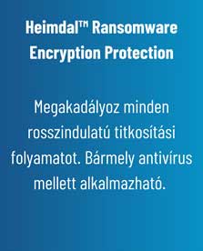 ransom Megkezdük a Heimdal™ Security vírusvédelmi rendszereinek forgalmazását